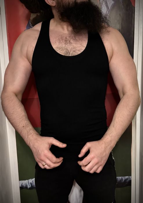 Майка для бодібілдингу Primark Workout Black