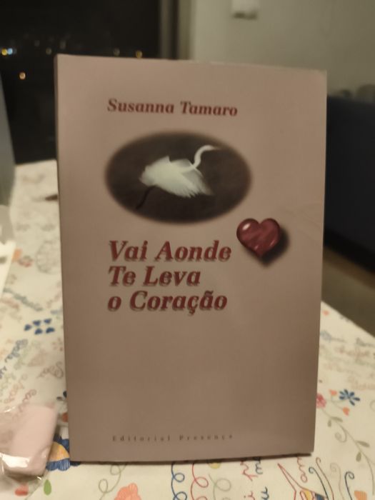 Livro vai aonde te leva o coração Susana Tamaro