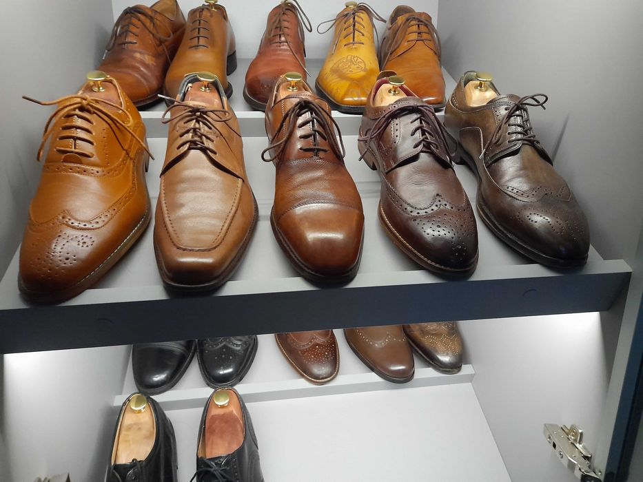 eleganckie buty męskie SKÓRZANE  rozmiar 43 Nowe lub prawie nowe