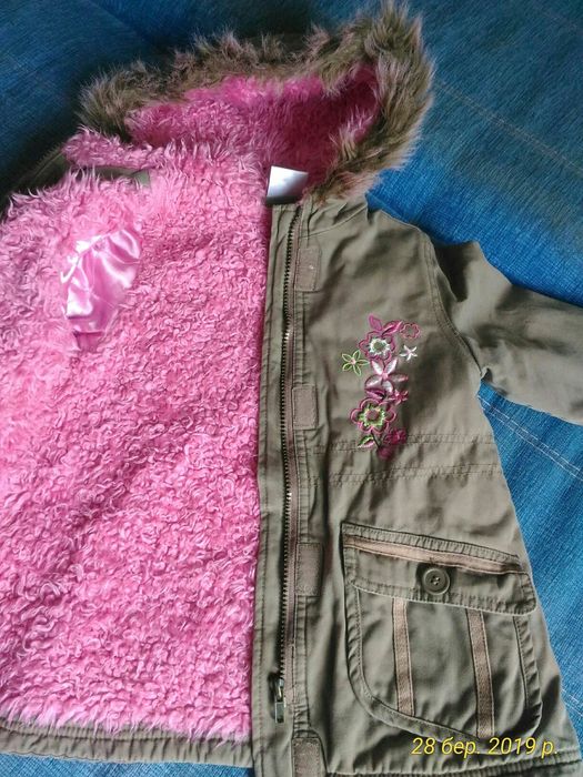 Парка демисезон на девочку