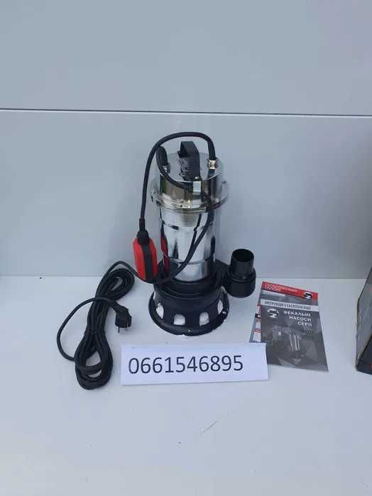 фекальний насос з ножем 2,5 kw ТІЛЬКИ ДОСТАВКА ПОШТОЮ