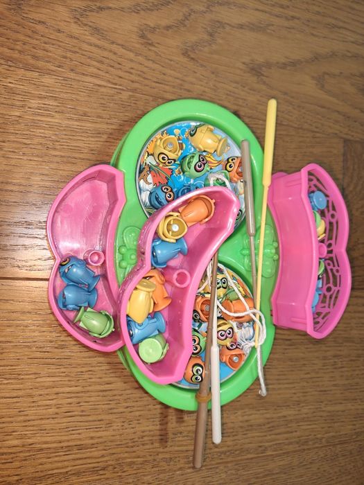 Gra rybki dla dzieci+ puzzle auta