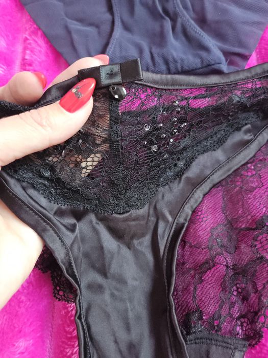 Figi 2+1 stringi Triuph La Senza Esotiq używane s/,m