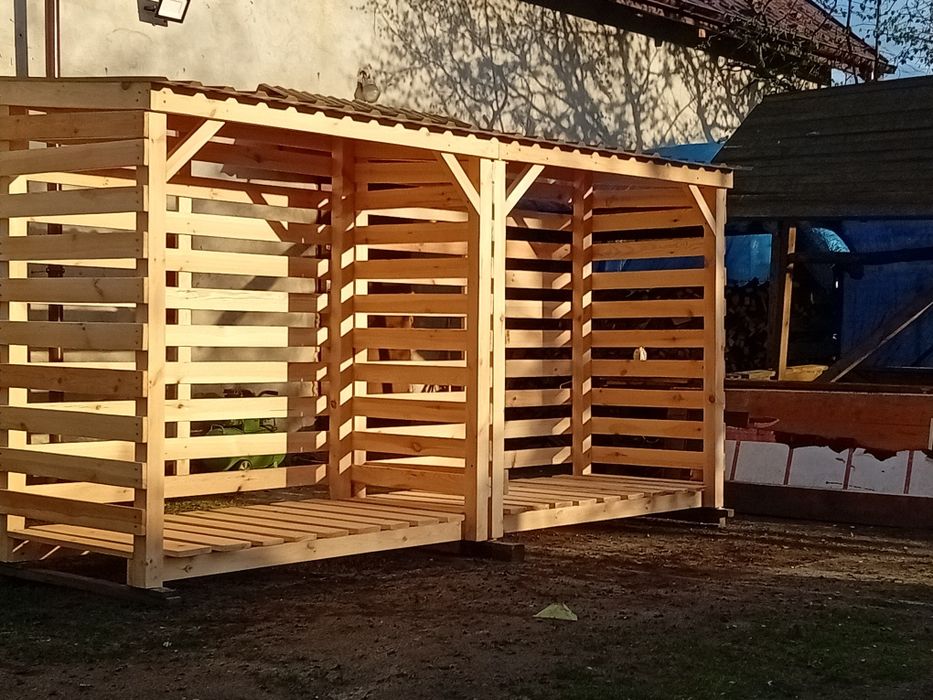 Drewutnie (schowki ) na drewno małe I duże