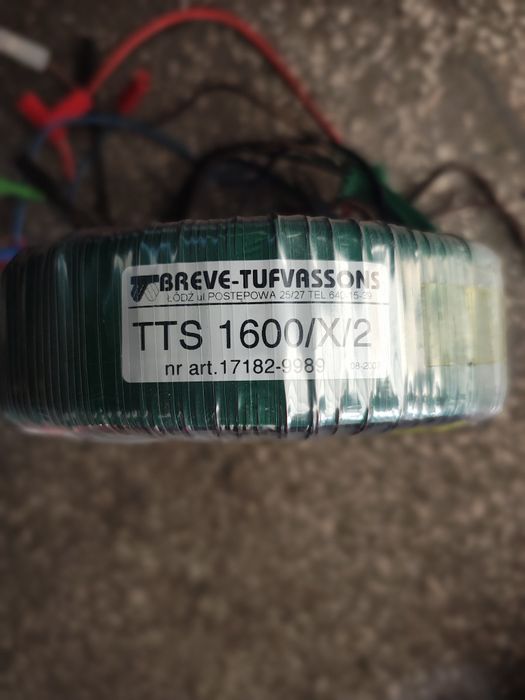 Transformator Toroidalny 1600VA 2x37V 2x42V