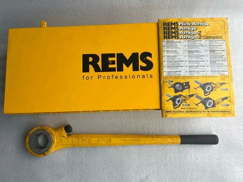 gwintownica ręczna REMS EVA Zestaw  1/2" - 2" dbd