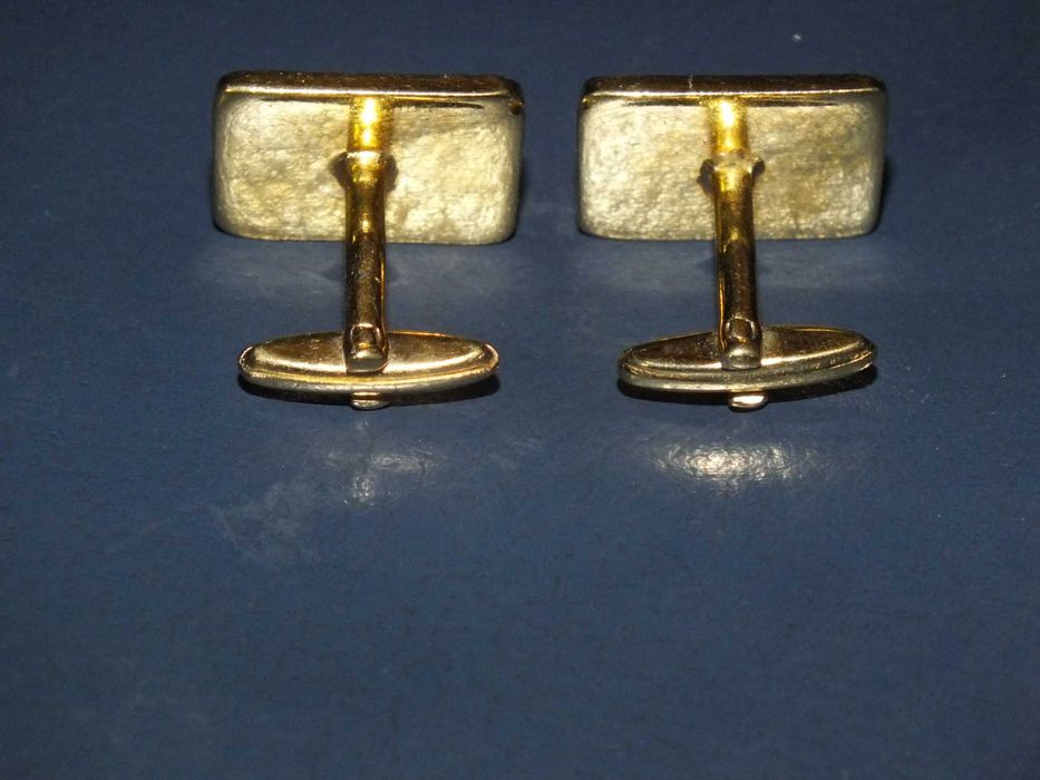 Spinki do mankietów koszuli PRL jak nowe VINTAGE