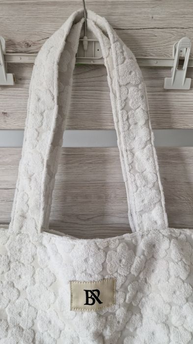 Torba plażowa biała