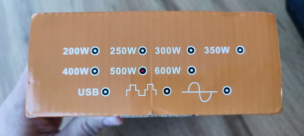 Інвертор перетворювач 12в - 220в. 500W в наявності