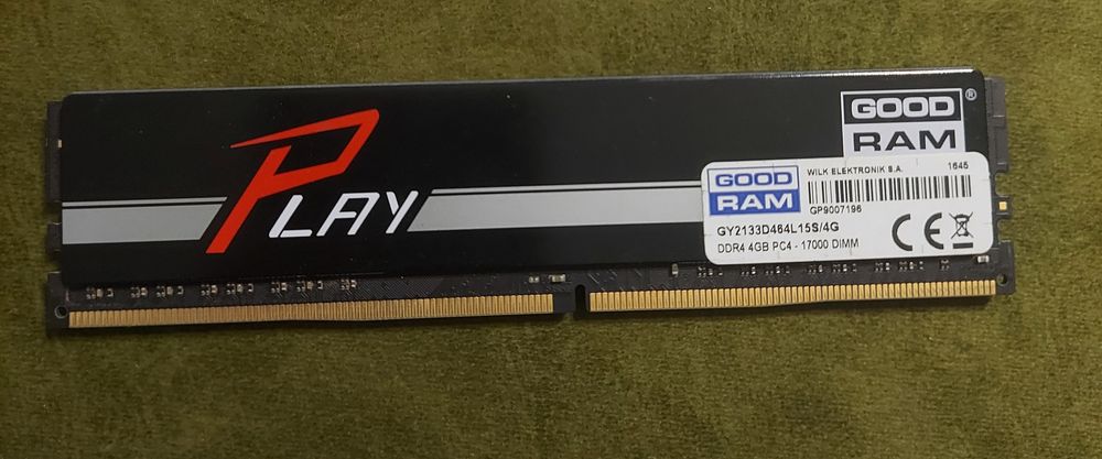 Оперативна пам'ять, ОЗУ, ОЗП, DDR4 - 4Gb, GOODRAM