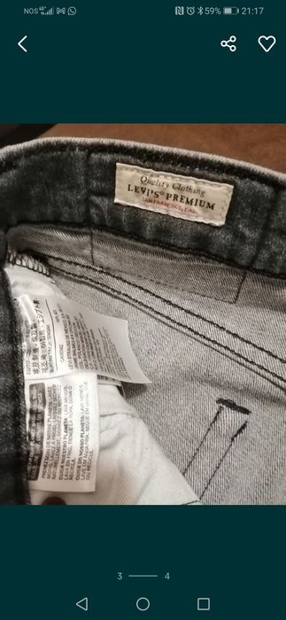 Calça Levi's originais