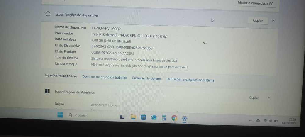 Portatil Lenovo super conservado