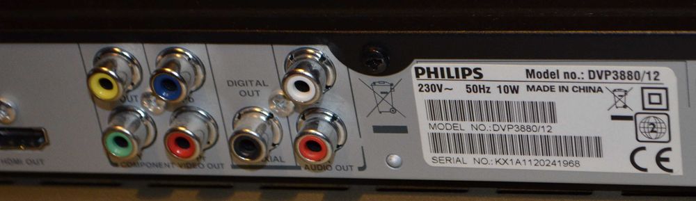 Telewizor Led Philips DVB-T2 , odtwarzacz DVD DVP3880 +Piloty