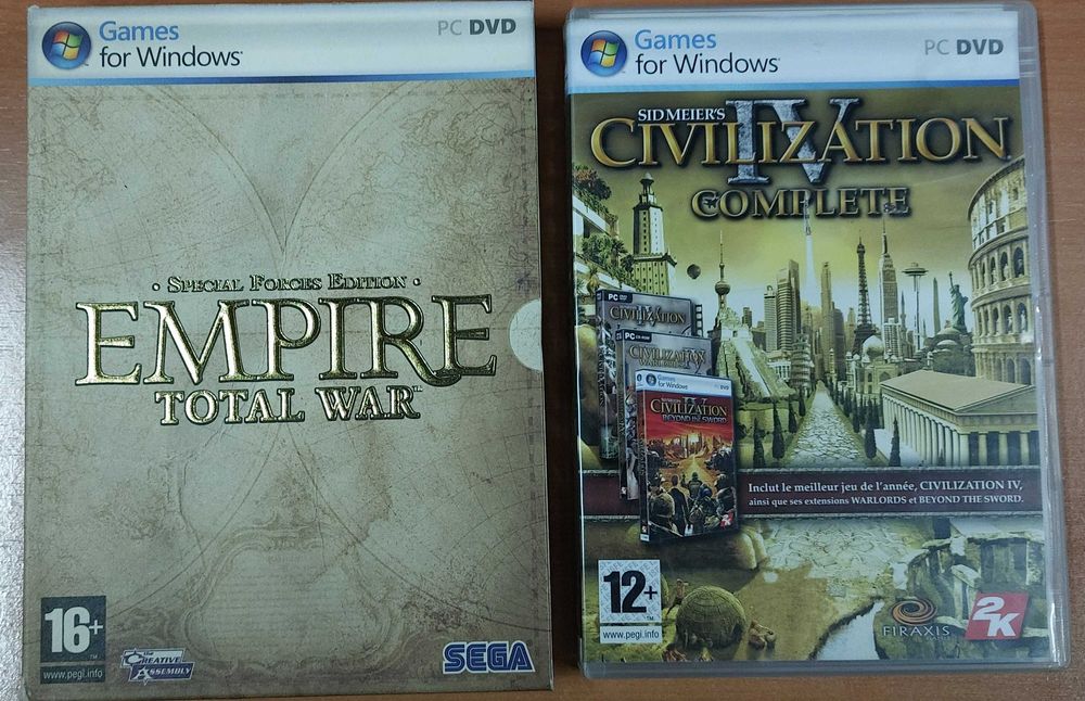 PC Games: Empire Total War, Civilization IV Complete, Virtual Skyper64550566551937120