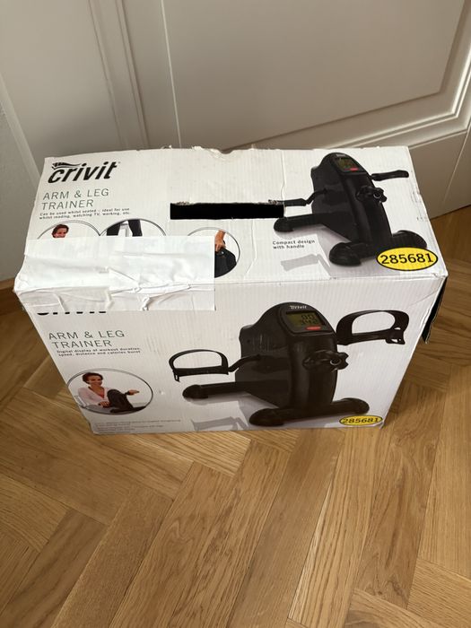 Crivit mini rowerek, rower  treningowy do nog i rak
