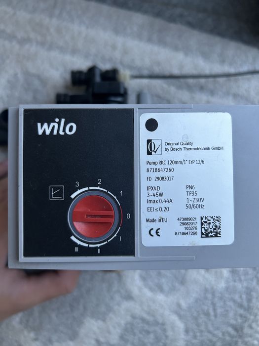 Pompa Wilo Yonos Para msl 12/6 rkc 3-45 W