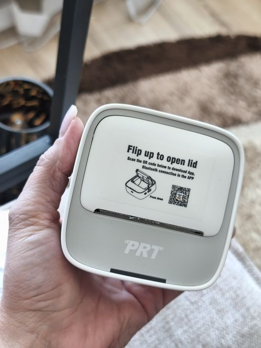 Портативний термопринтер наліпок