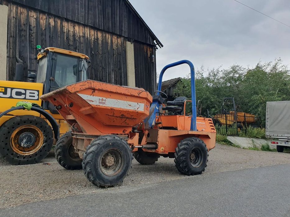 Terex  Wozidło Obrotowe Terex 3t Benford Barford Thwaites Ausa Neuson Jcb Mec