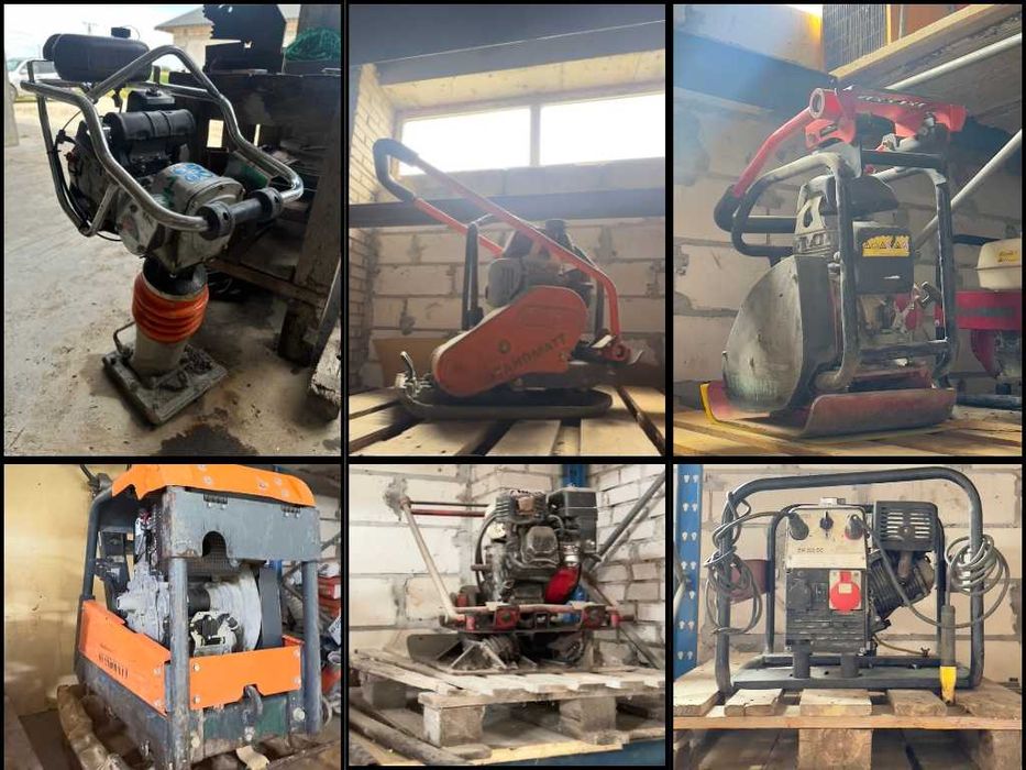 Wypożyczalnia sprzętu- Betoniarki, Szalunki stropowe/ścienne, Agregaty