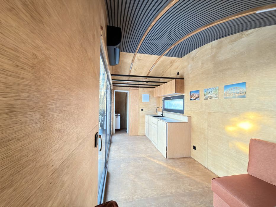 Glamping, domek  mobilny, modułowy, holenderski, tiny house