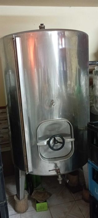 Cuba de 1000L em inox