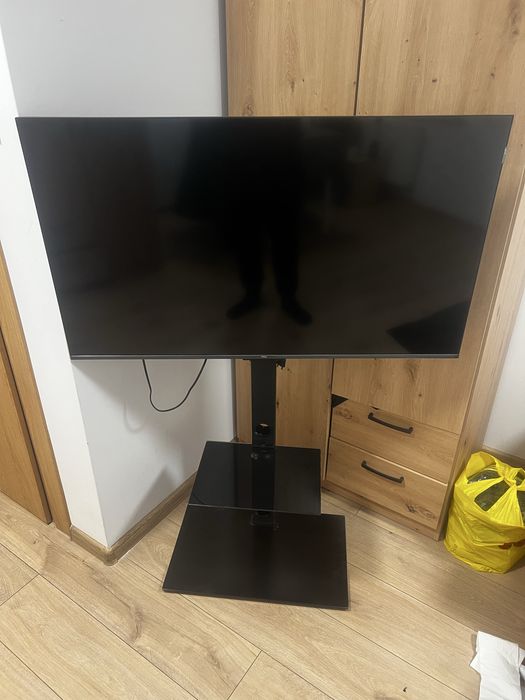 Smart TV telewizor TCL 43C655 QLED ze stojakiem 43 w dobrym stanie