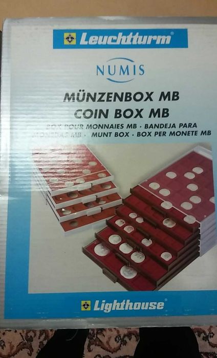 Paleta leuchtturm w kasetce monety okazjonalne,