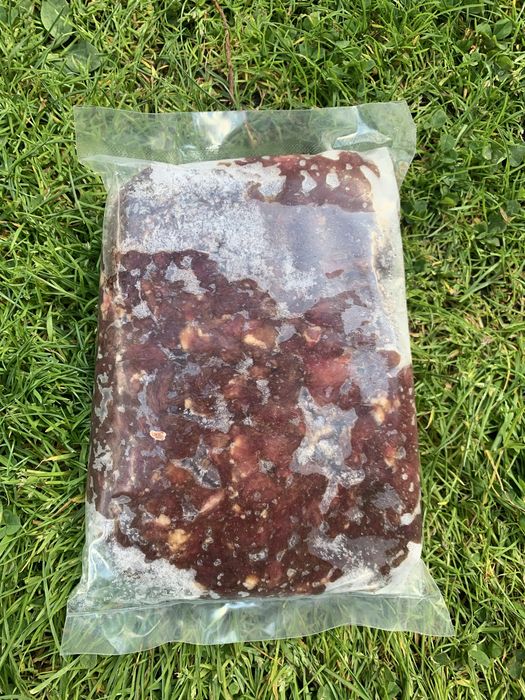 : Mięso dla psów  wołowe mrozone bez konserwantów