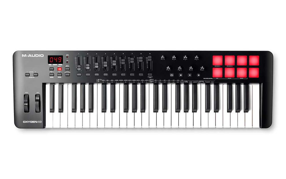 Teclado Midi M-Audio Oxygen 49 - novo