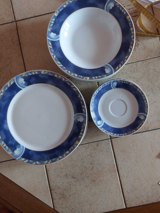 Porcelana Van Well Wellco Design Zestaw obiadowy Zestaw talerzy