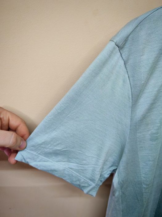 Шовкове поло BOSS Cotton Silk Оригінал Розмір L