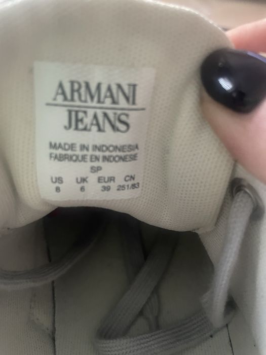 Snekery armani jeans