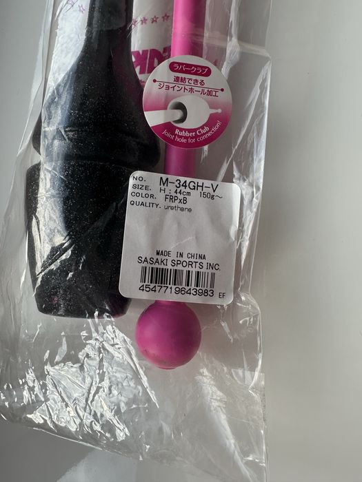 Булави Sasaki для художньої гімнастики 44 см