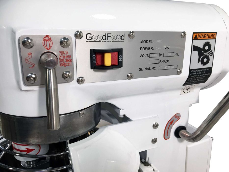 Міксер планетарний кремозбивальна машина 10 літрів Гарантія