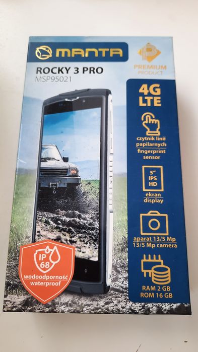 Smartphone Rocky 3 pro manta