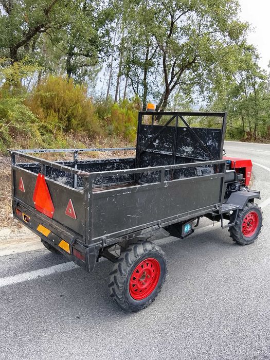 Trator tratocarro 14cv 4x4 com motor de arranque