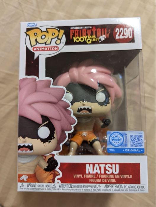 Natsu Fairy tail funko pop Натсу Хвост феи фанко поп