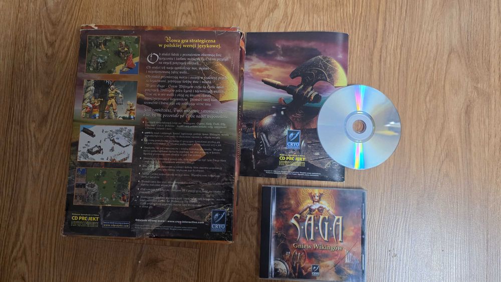 PC Saga gniew wikingów PL wydanie polskie big box