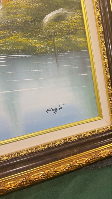 Pontura a oleao Helena Sa