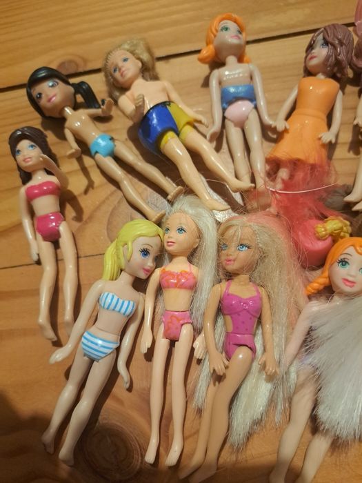 16 sztuk laleczki wysokość 10 cm