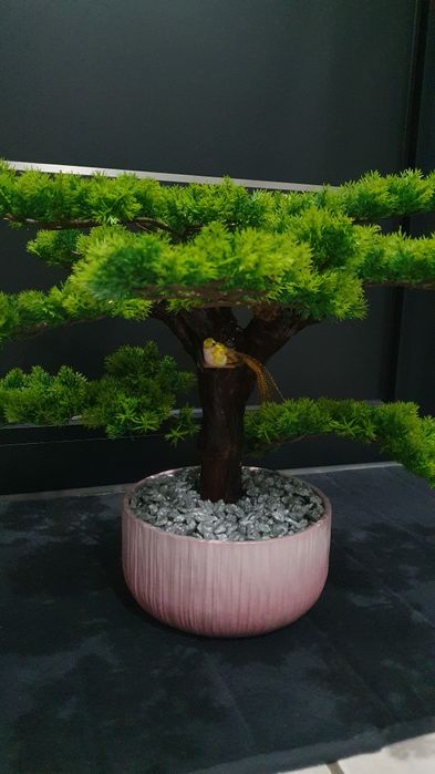 Bonsai pinheiro artificial
