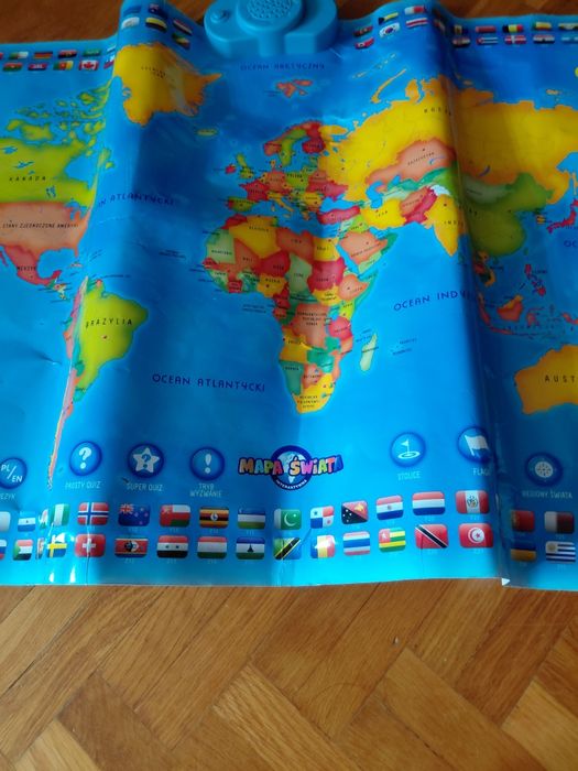 Mapa interaktywna świat