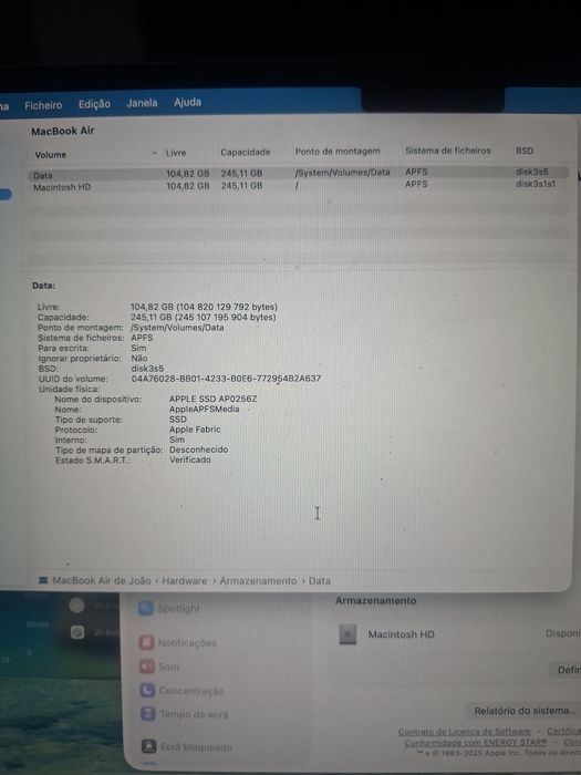 Macbook Air M2 2022 8gb ram 256gb rom