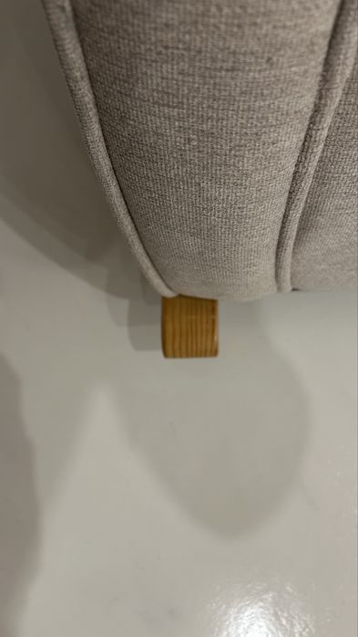 Cadeira de baloiço conza claro - como novo