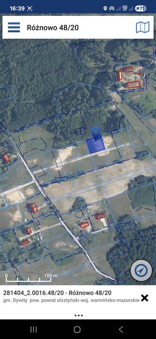 Działka z wydanymi warunkami zabudowy 11ar