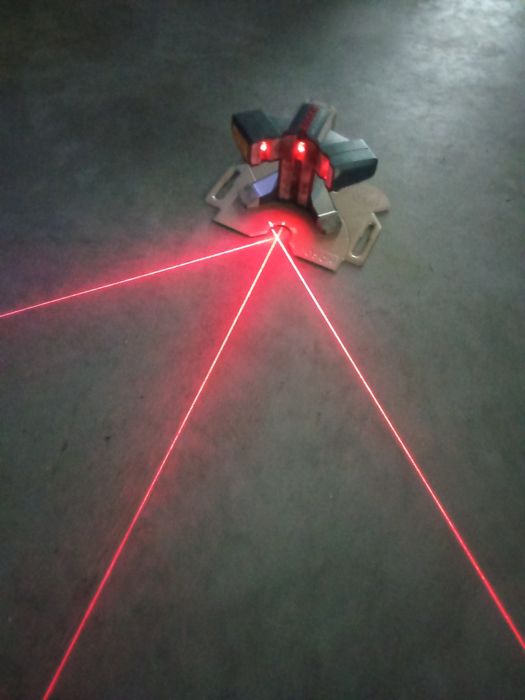 Laiser para construção