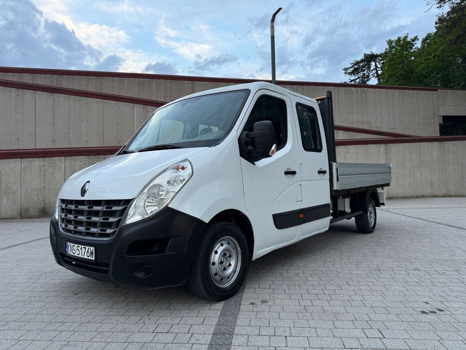 Renault Master  III 2011r. 2.3 Dci brygadówka 7 osobowa  skrzynia doka L4 MAX