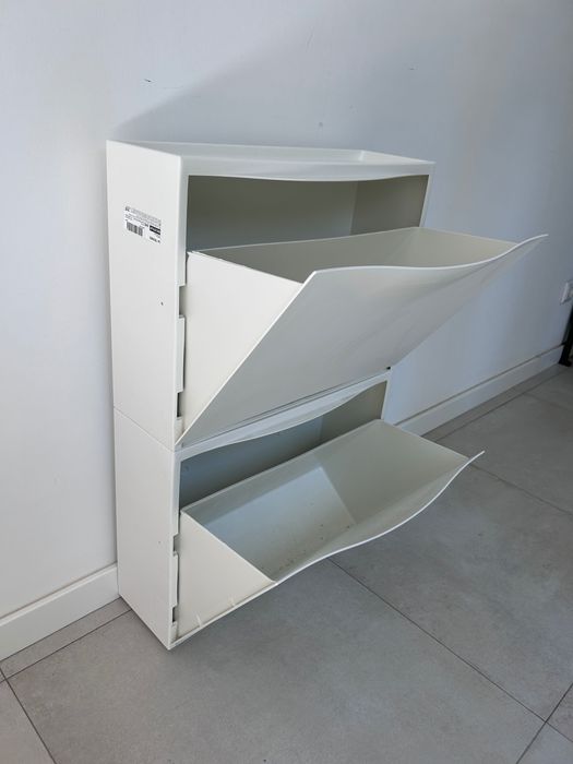 2 Sapateiras/arrumação IKEA TRONES brancas