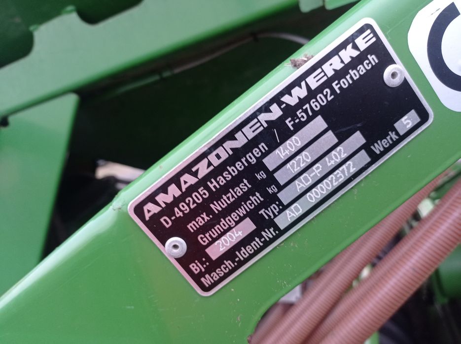 Siewnik Amazone Ad 4002 Sprowadzony