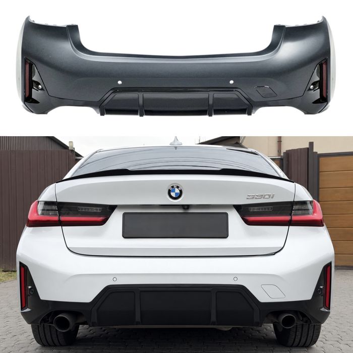 Бампер у зборі задній BMW 3 series  M paket  G20 G21 2023+ Артикул:  DRC9254-26